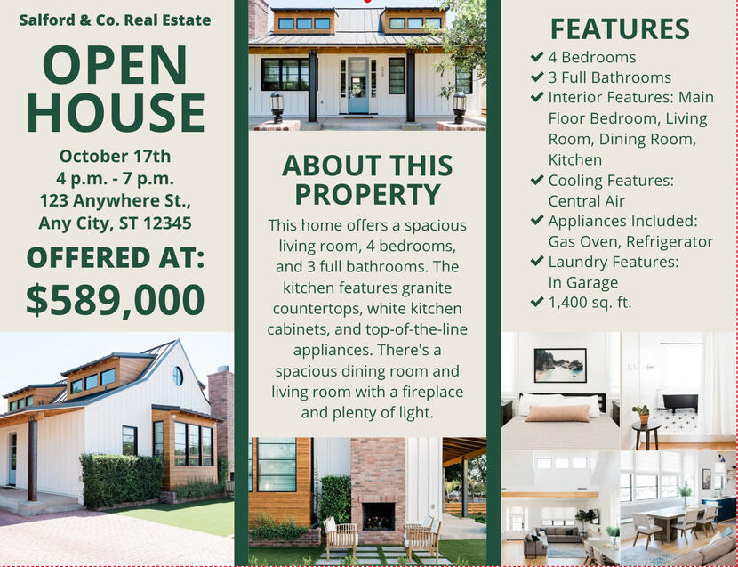 Digital Flyer Example